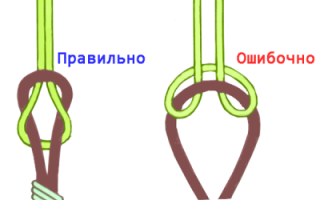 Как привязать воблер к плетенке