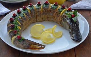 Жареная щучья печень